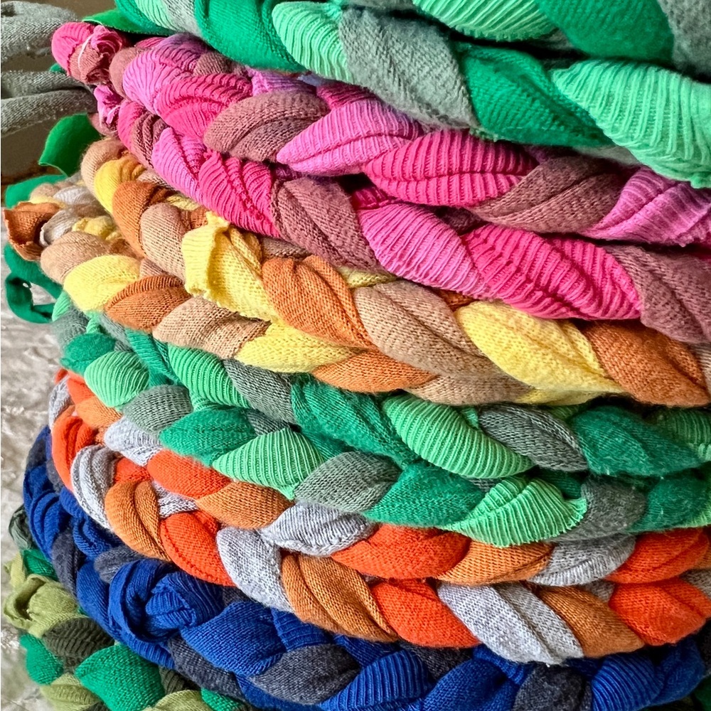 Braided Trivet Potholder Set of 2 - Picture 8 of 14